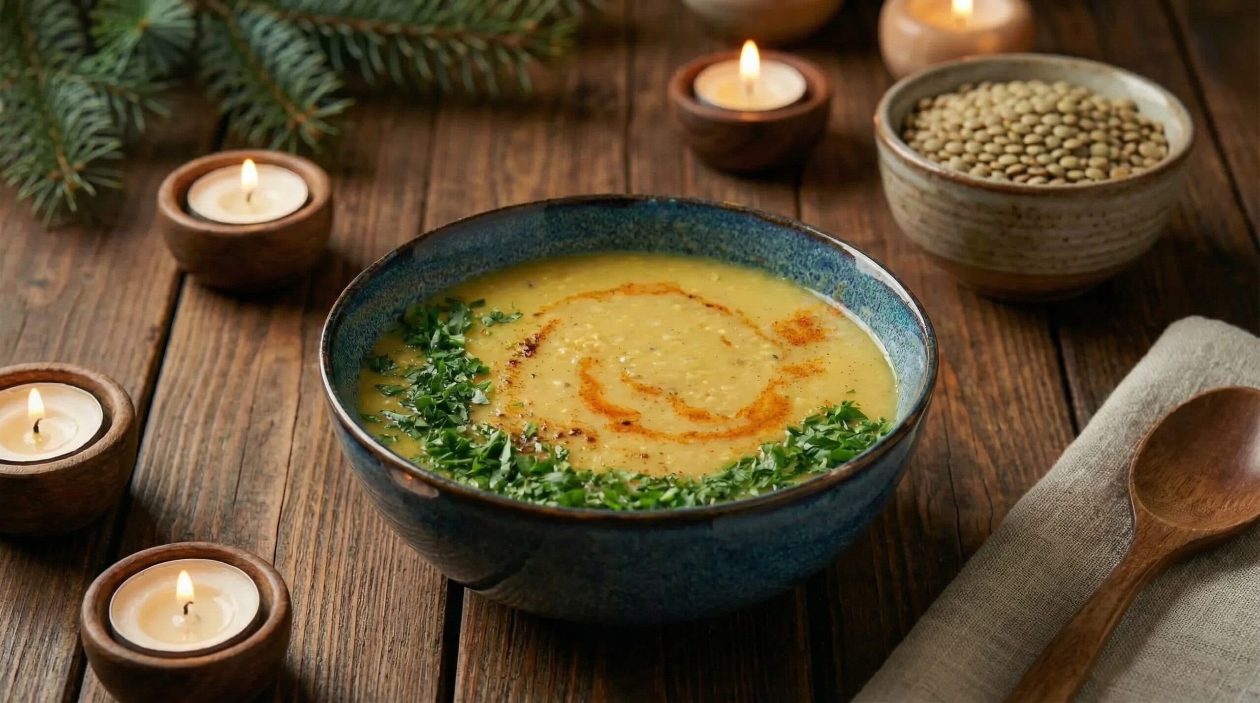 Tlawhe—Aramean Lentil Soup